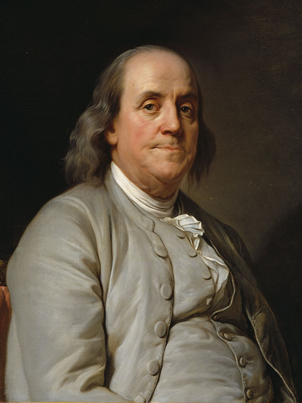 Benjamin Franklin. Autor do livro Benjamin Franklin, das Edições Sílabo.