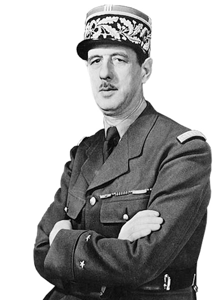 Charles de Gaulle. Autor do livro O Fio da Espada e A Discórdia Entre o Inimigo, das Edições Sílabo.